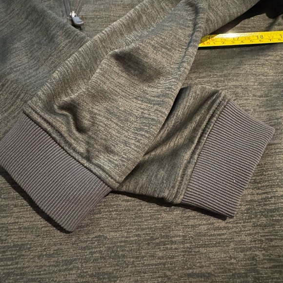 Under Armour Olive Quarter-Zip Pullover - Picture 5 of 7